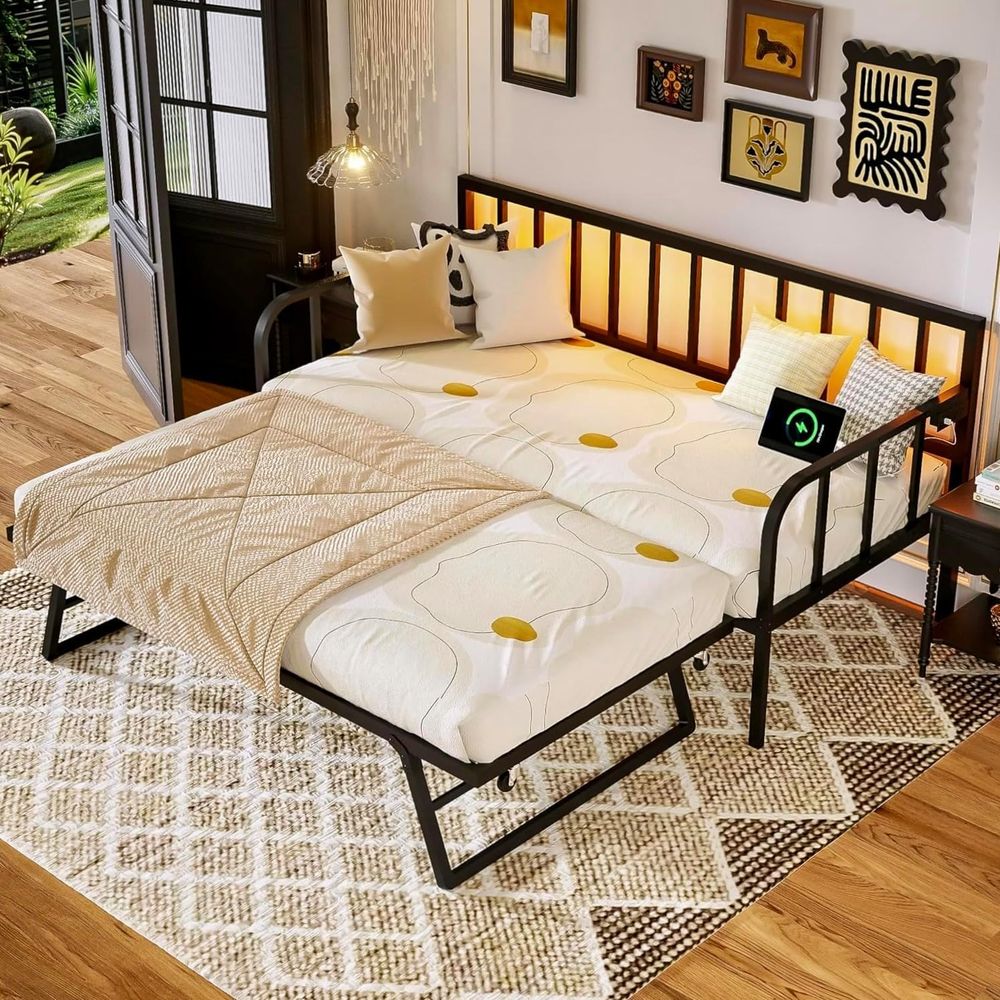Furniture Lighting & Decor Magazine - MU Daybed with Up Trundle, Twin