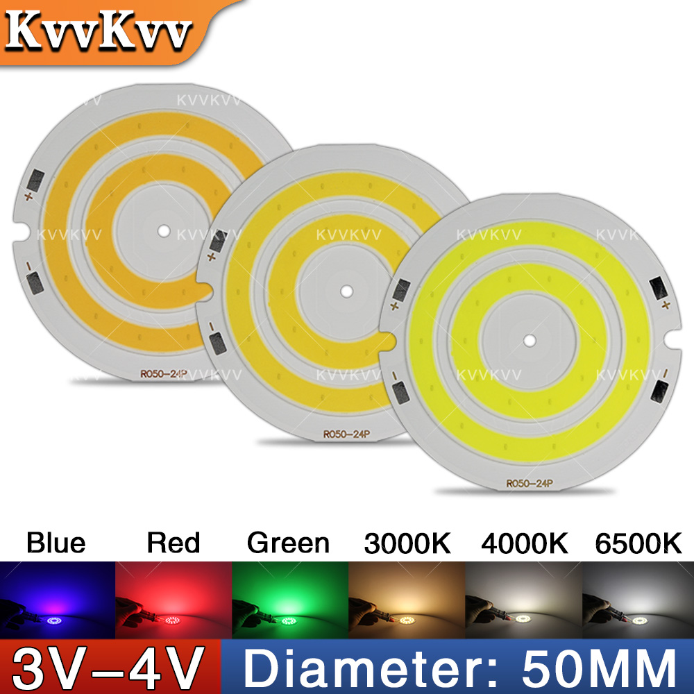 Lighting Decor House - 3V 4V Round COB LED Lamp