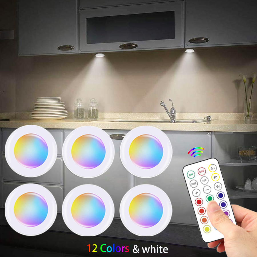 Kitchen Decor Lighting - 13 Color RGB LED Under Cabinet