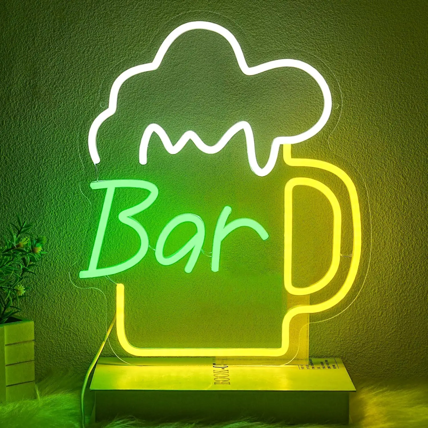 Kitchen Decor Lighting - Beer Bar Neon Sign USB Dimmable