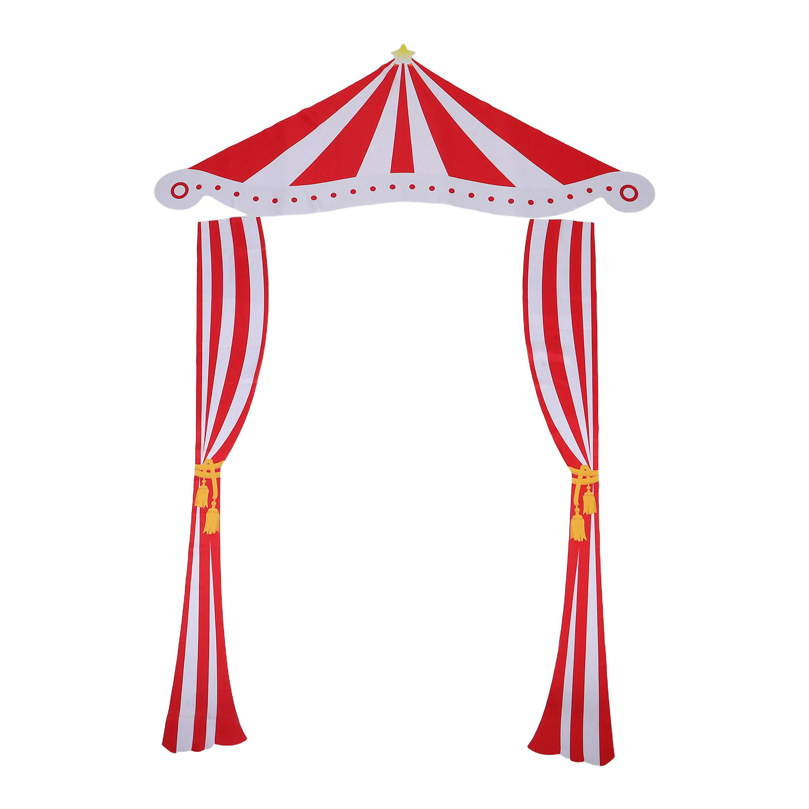 Lighting Decor Photos - Carnival Theme Backdrop Red White Striped