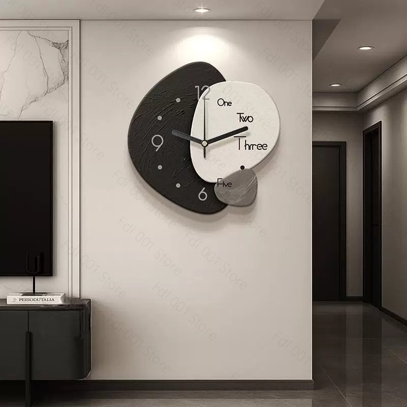 Lighting Decor House - Light Luxury Clock House TV Background