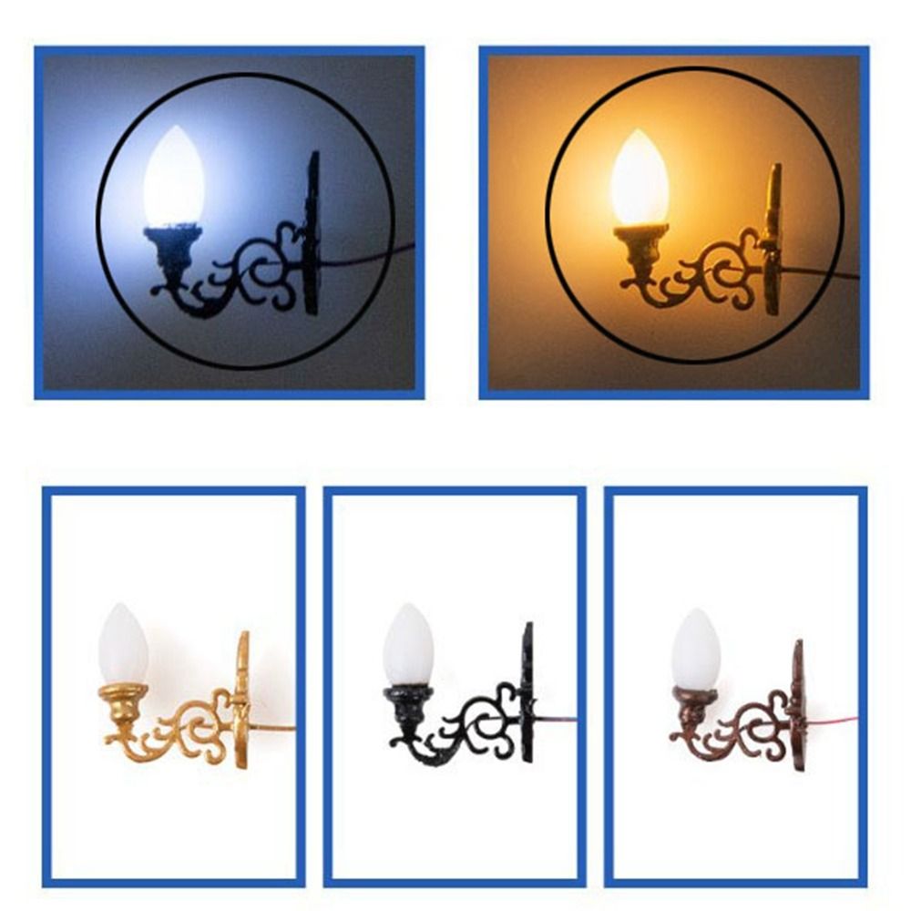 New 1.7*2cm Dollhouse Wall Lam - Lighting Decor House recension och pris