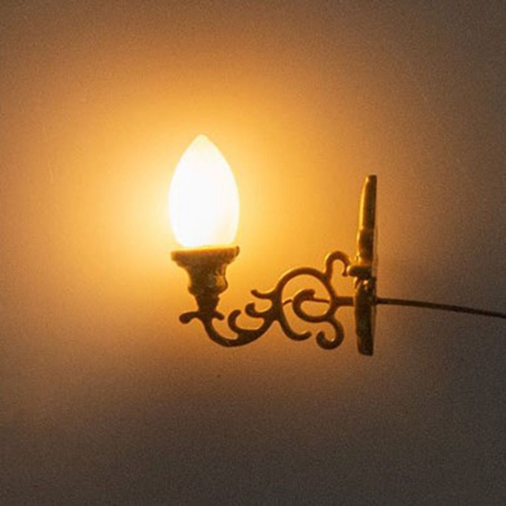 New 1.7*2cm Dollhouse Wall Lam - Lighting Decor House recension och pris