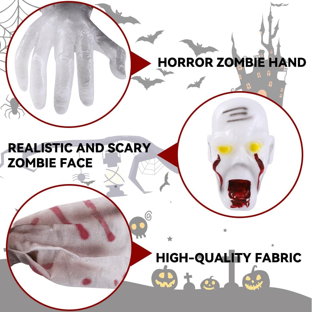 Realistic Zombie Statues Hallo - Lighting Decor House recension och pris