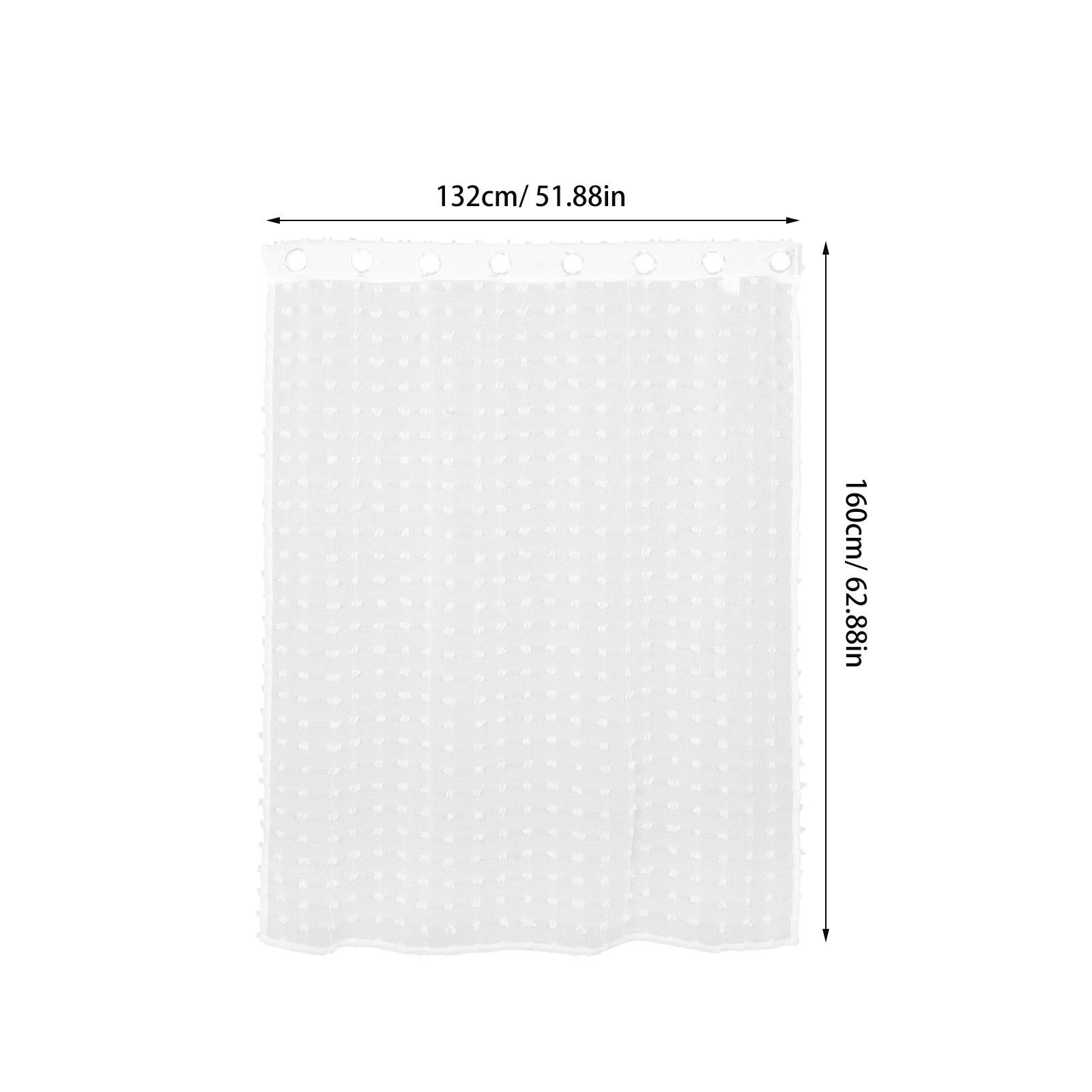 White Dot Sheer Curtain Light  - Kitchen Decor Lighting recension och pris