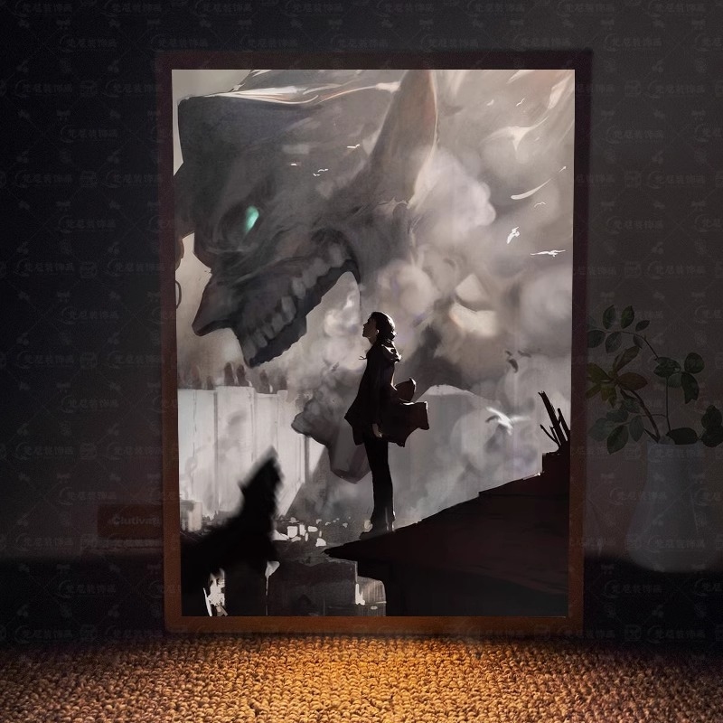 Attack on Titan LED Night Ligh - Lighting Decor Photos recension och pris