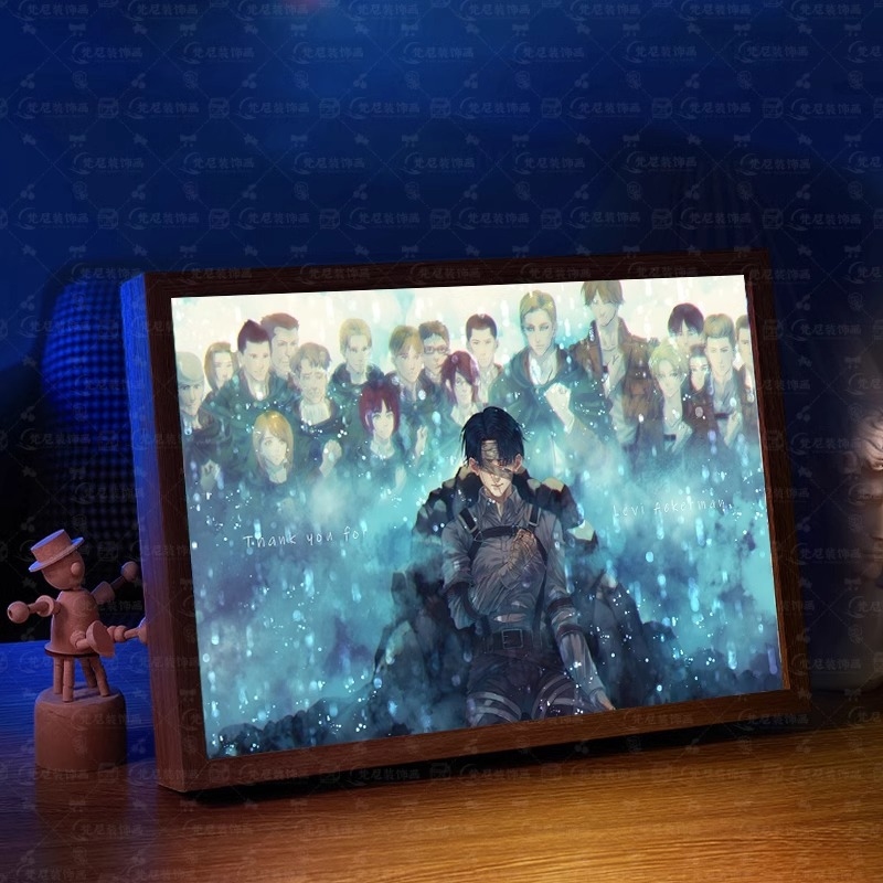 Attack on Titan LED Night Ligh - Lighting Decor Photos recension och pris