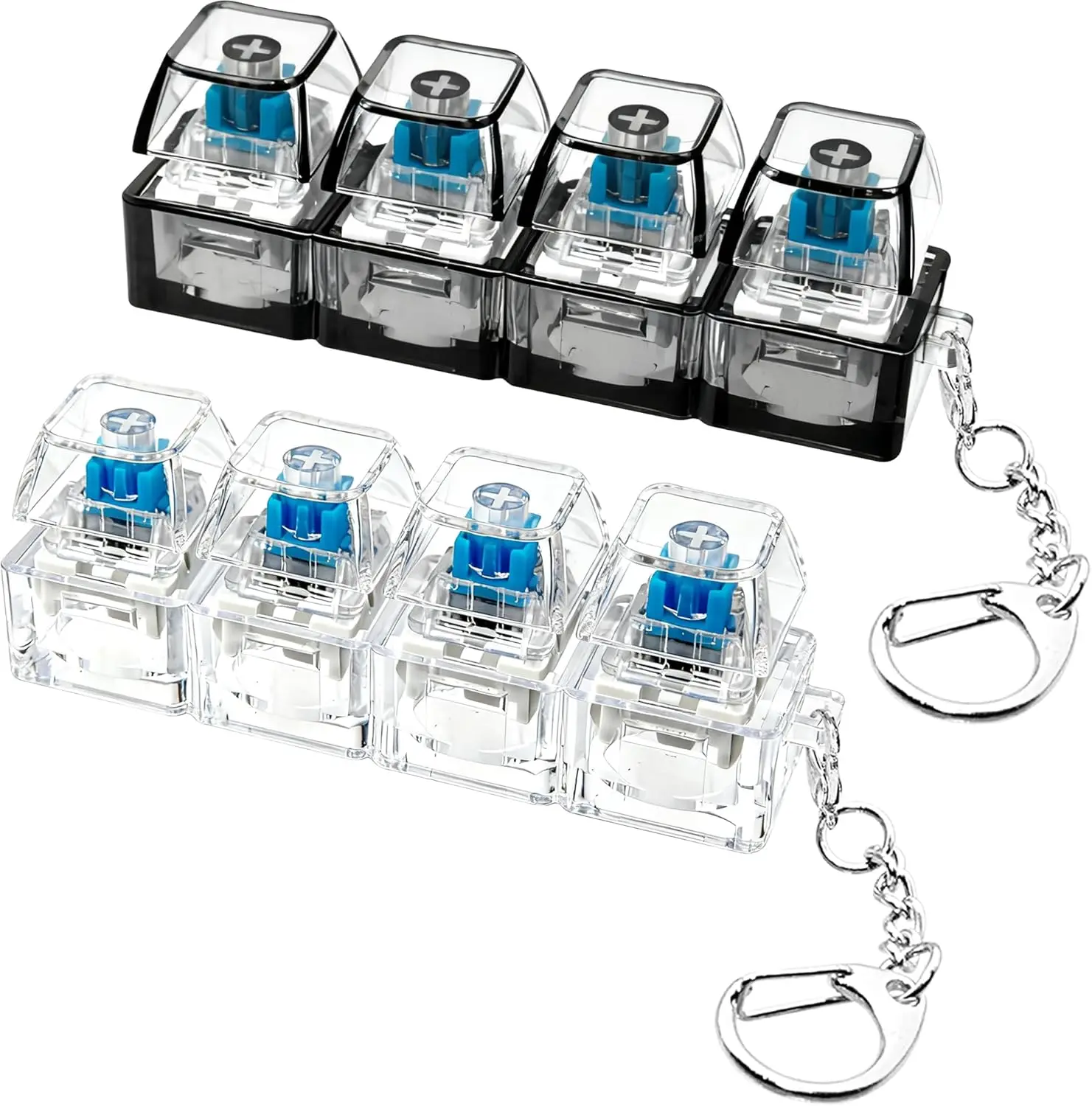 LED Light-Up Keychain Keyboard - Office Lighting Decor recension och pris