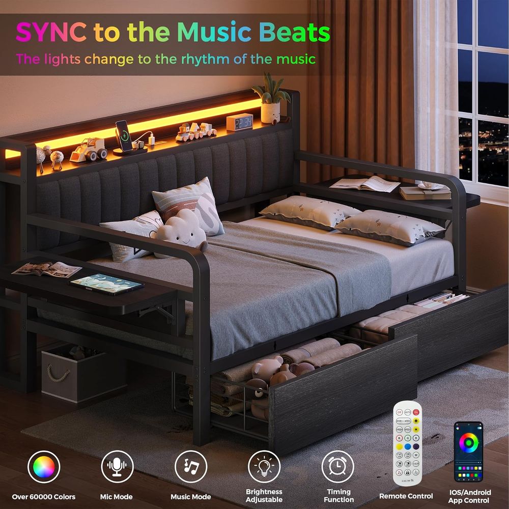 Jevol Twin Bed e with Storage  - Furniture Lighting & Decor Magazine recension och pris