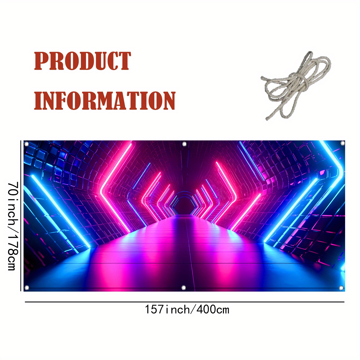 1 PC Creative Future Time Tunn - Outdoor Lighting Wedding Decor recension och pris