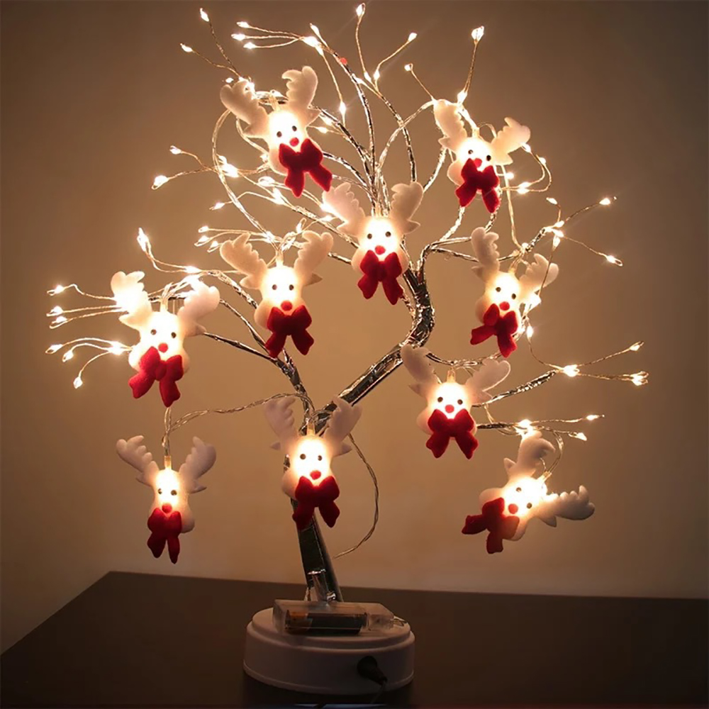 Christmas LED Garland String L - Home Decor Lighting Tree recension och pris