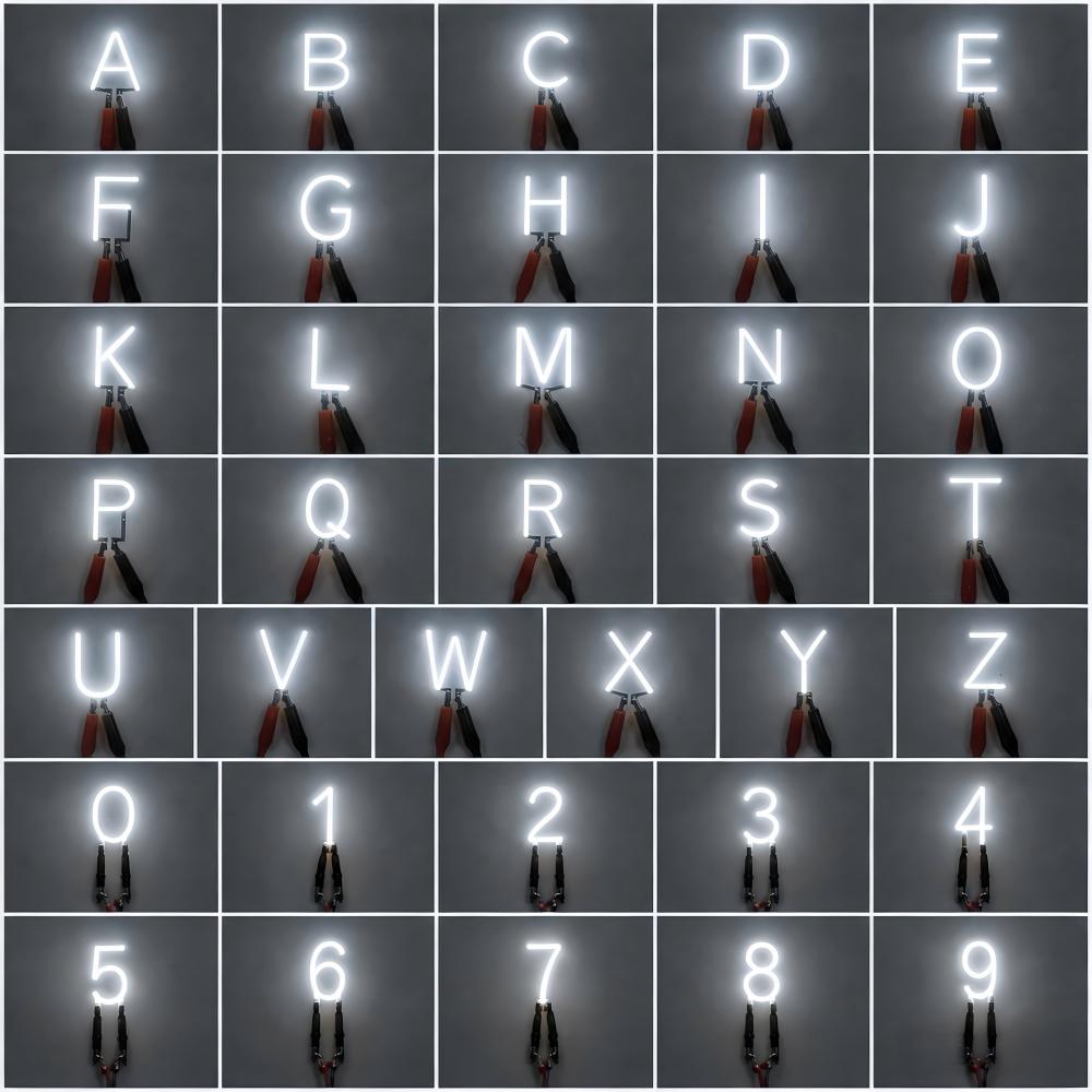 0-9 A-Z DIY Creativity Filamen - Lighting Decor Photos recension och pris