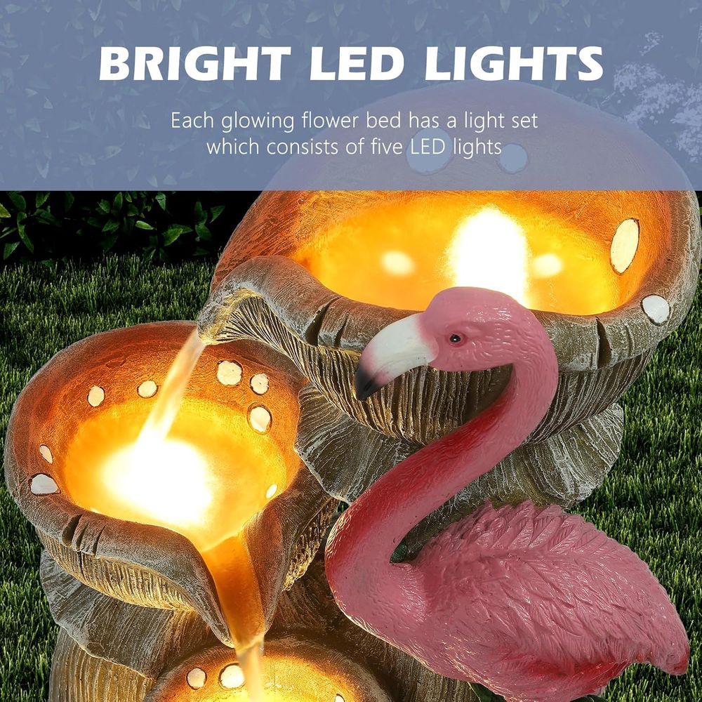 5 Tier Garden Waterfalls with  - Lighting Decor House recension och pris