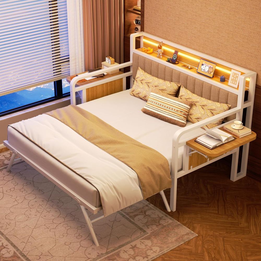 Daybed with Trundle and LED Li - Furniture Lighting & Decor Magazine recension och pris