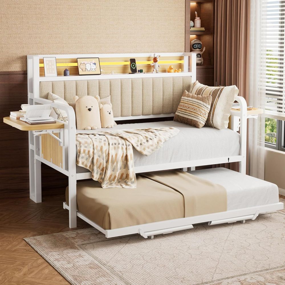 Daybed with Trundle and LED Li - Furniture Lighting & Decor Magazine recension och pris