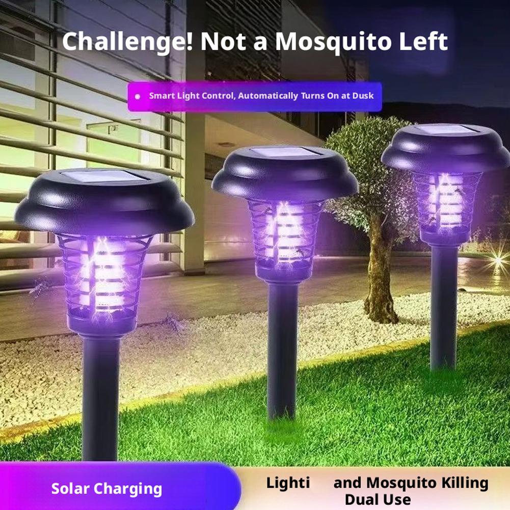 Solar Bug Zapper Light Outdoor - Lighting Bug Decor recension och pris