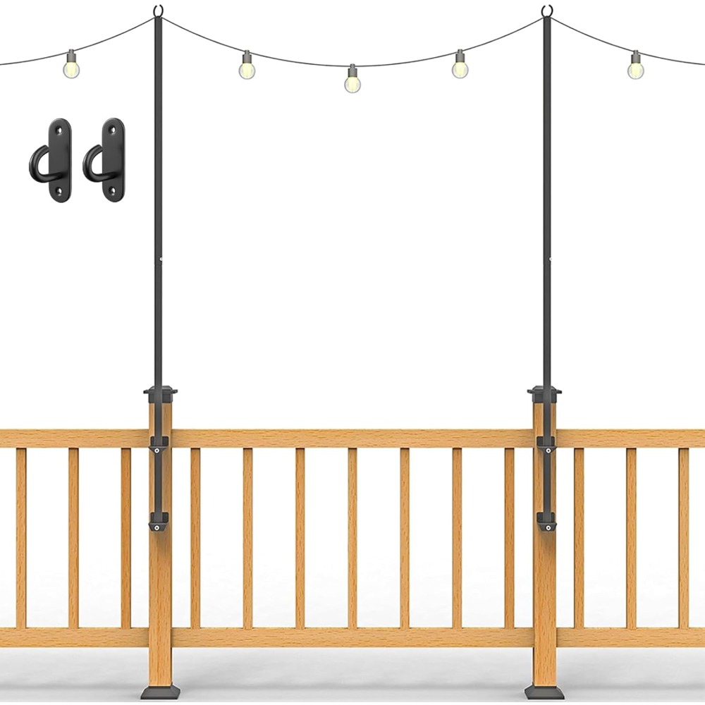 2 pack string light poles - st - Furniture Lighting & Decor Magazine recension och pris