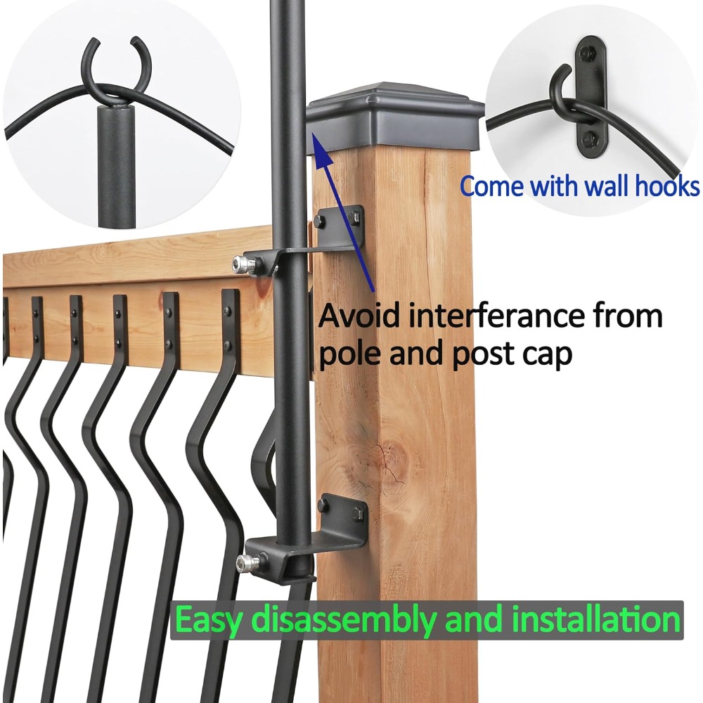 2 pack string light poles - st - Furniture Lighting & Decor Magazine recension och pris