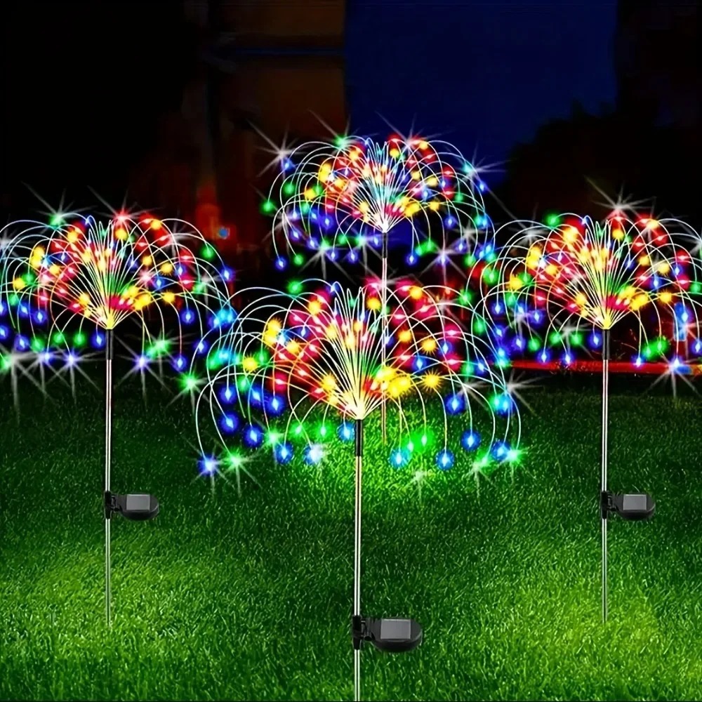 Solar LED Firework Fairy Light - Outdoor Lighting Wedding Decor recension och pris