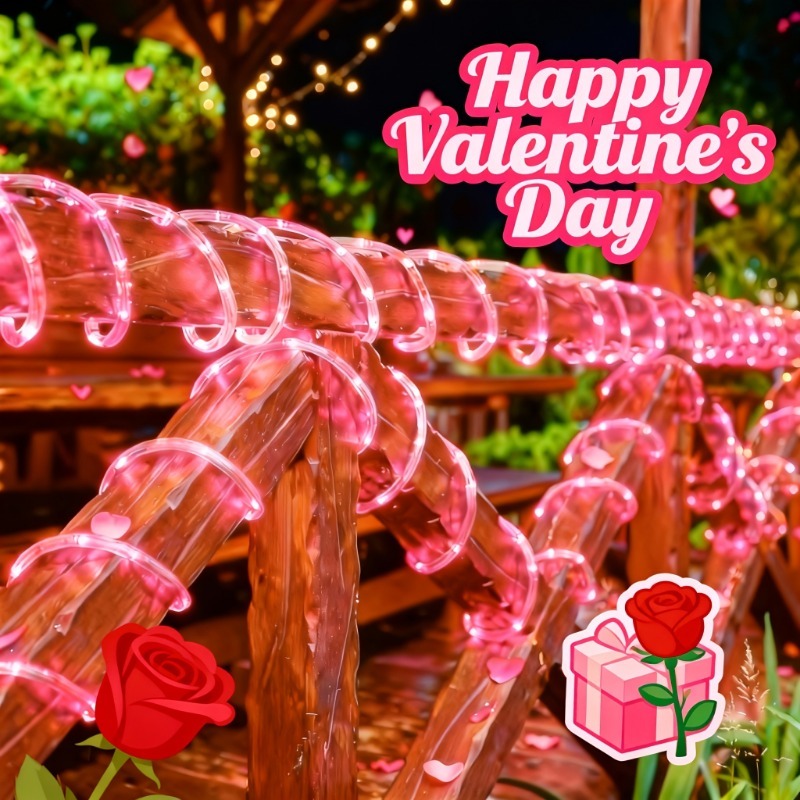 New 1 sets of Valentine's Day  - Outdoor Lighting Wedding Decor recension och pris