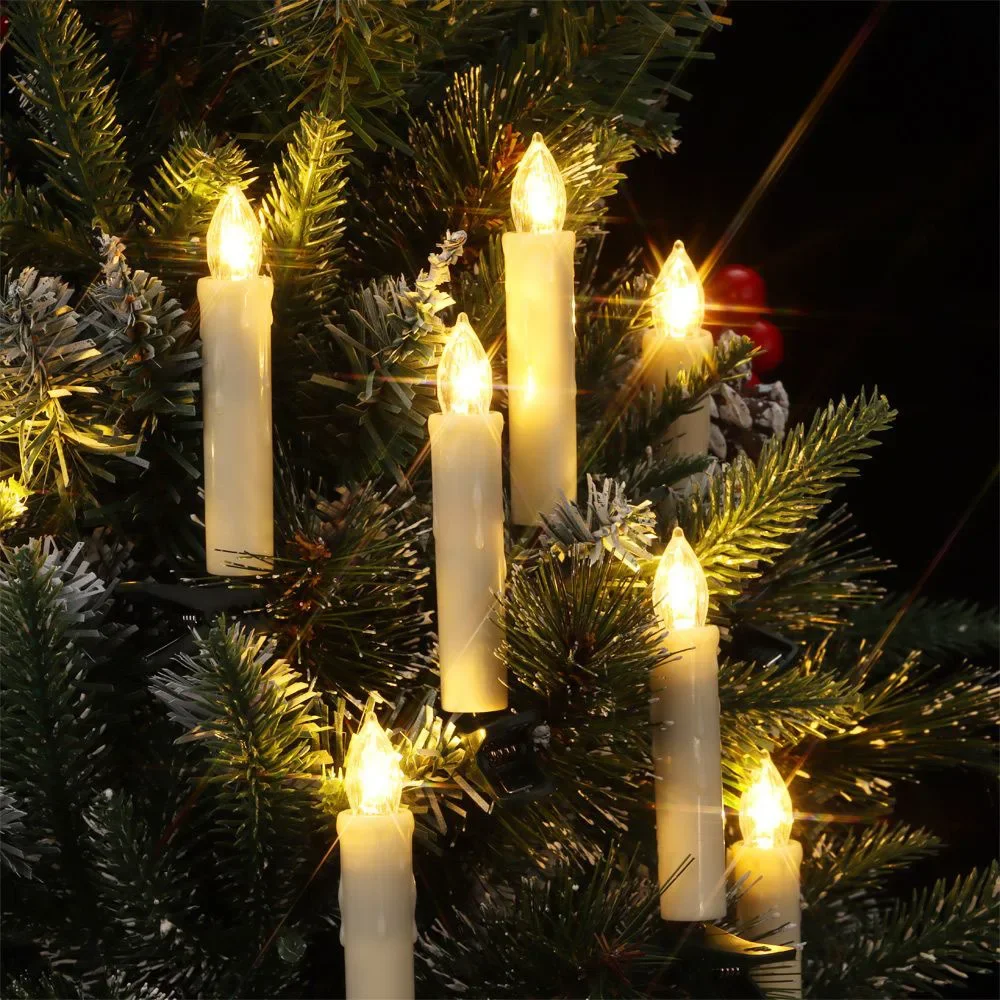 Flameless Taper Candle Lights  - Home Decor Lighting Tree recension och pris