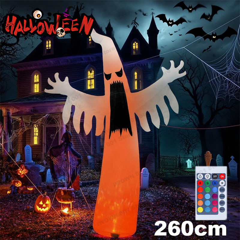 Halloween Inflatable Scary Gho - Outdoor Lighting Wedding Decor recension och pris