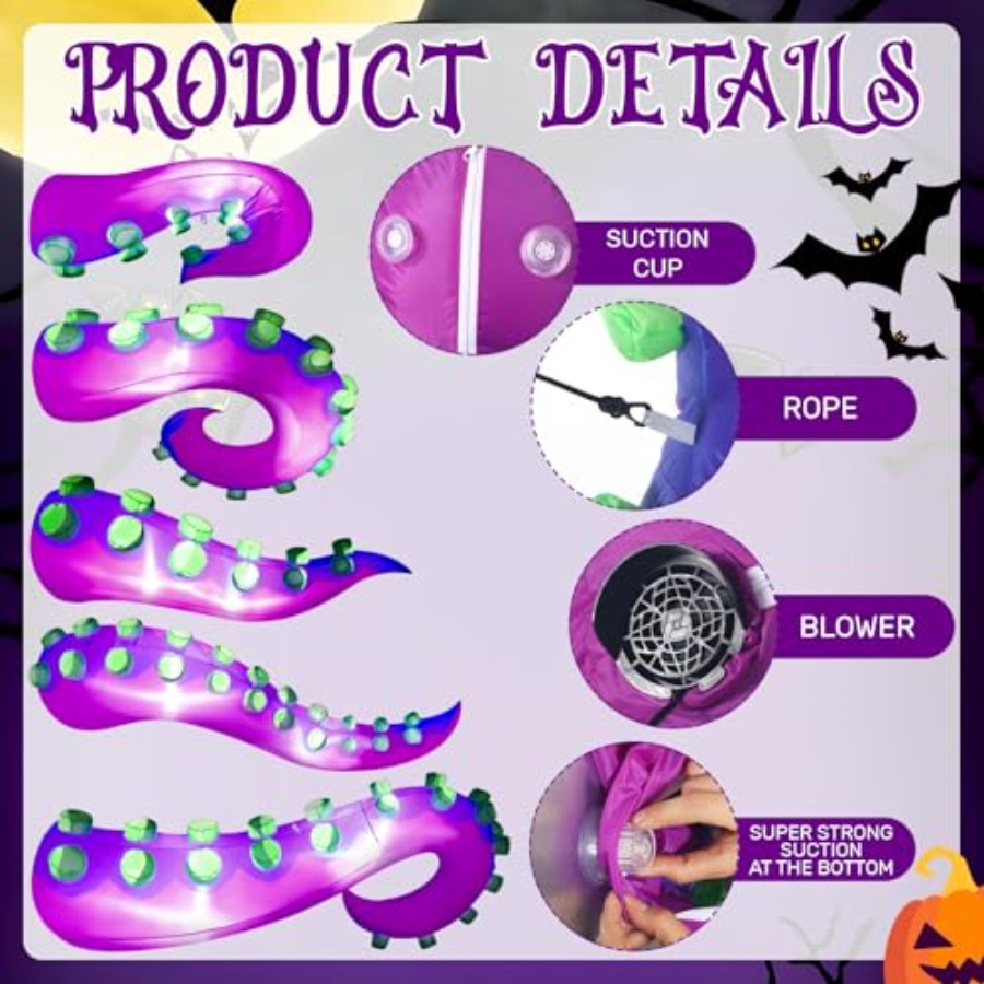 Halloween window decoration ou - Outdoor Lighting Wedding Decor recension och pris