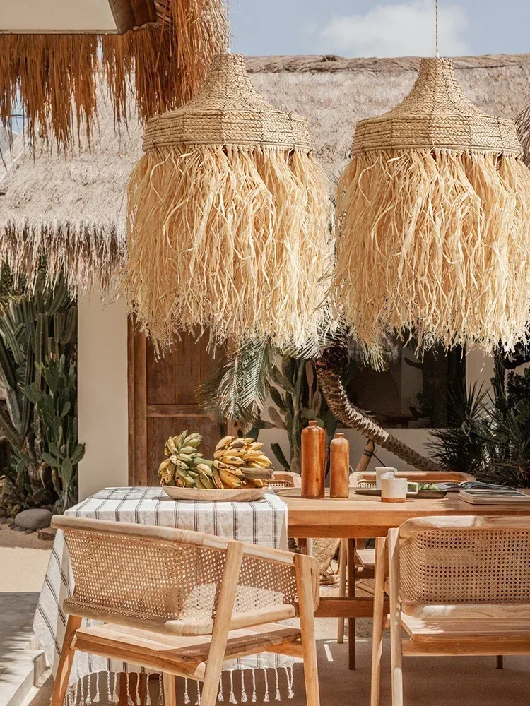 Handmade Woven Rattan Grass Pe - Decor Lighting Australia recension och pris