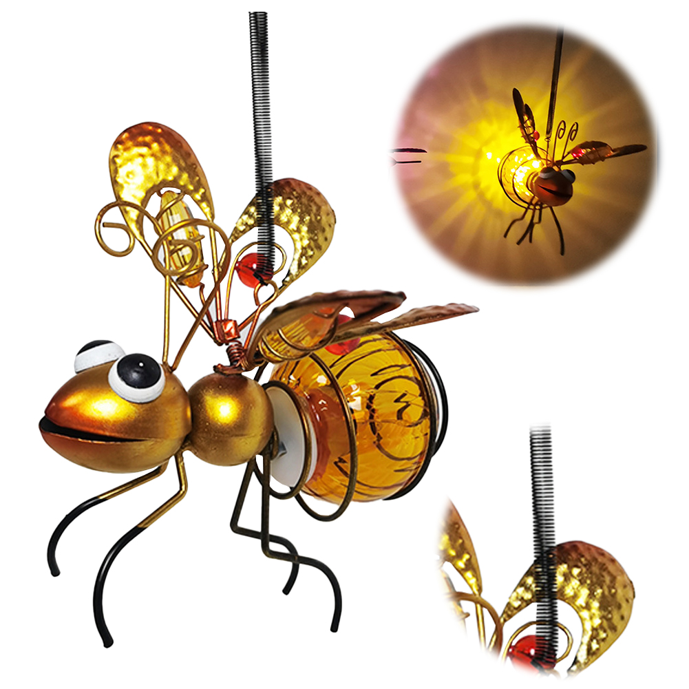 Solar Powered Outdoor Insect L - Lighting Bug Decor recension och pris