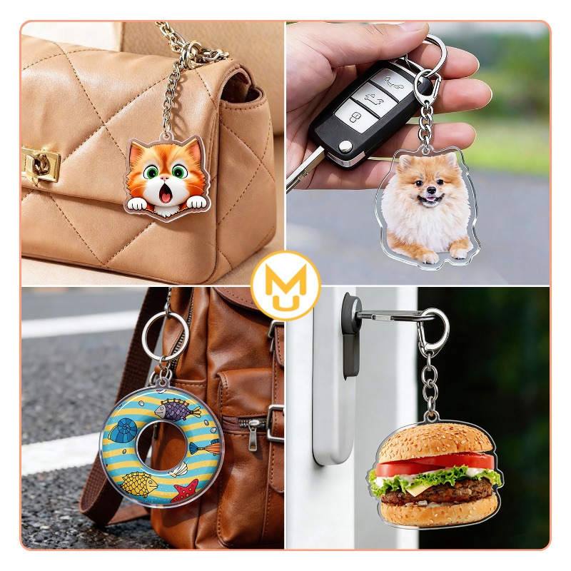 Three Chimpanzee Heads Keyring - Union Lighting & Decor Affiliate Program Collabs recension och pris