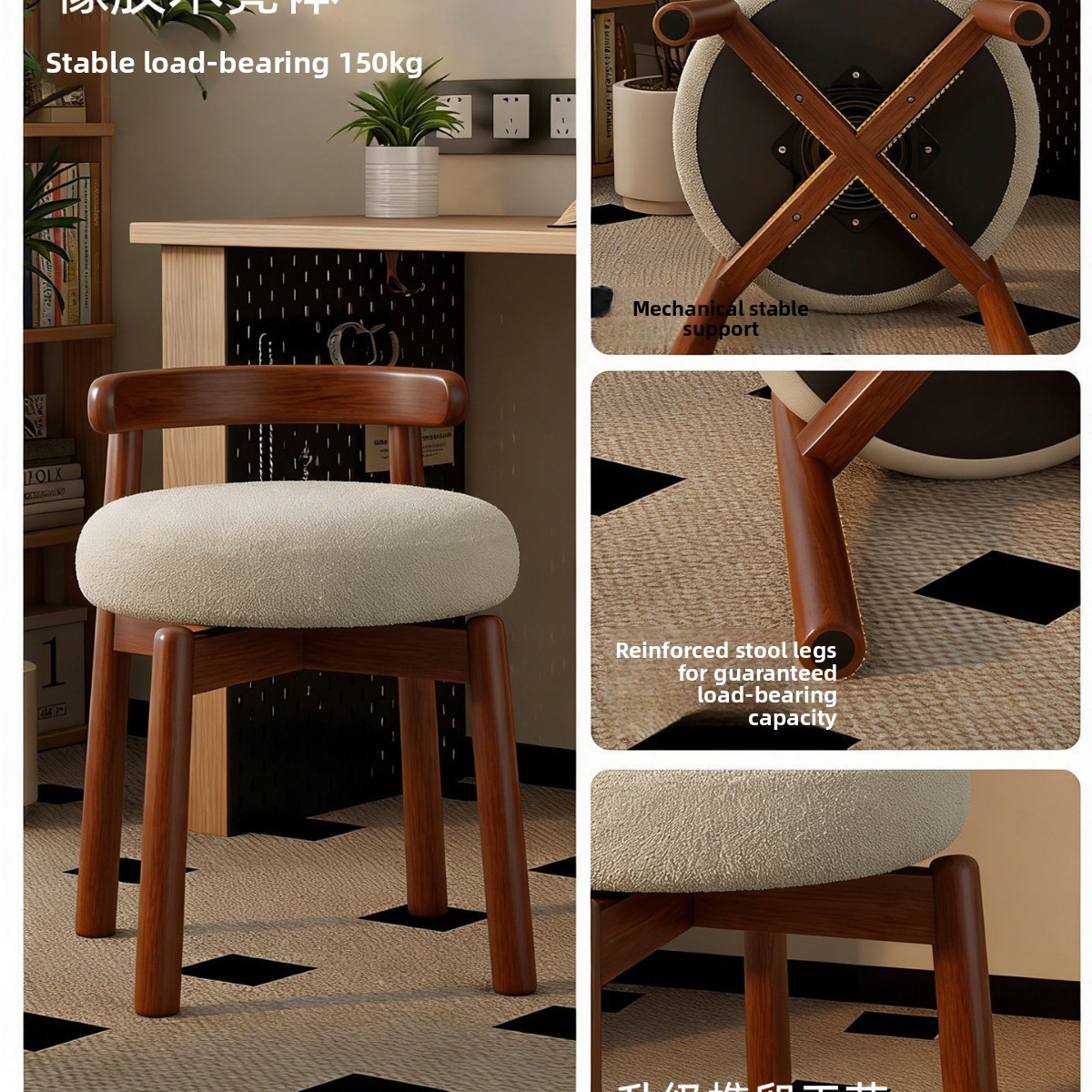 Simple solid wood rotating dre - Furniture Lighting & Decor Magazine recension och pris