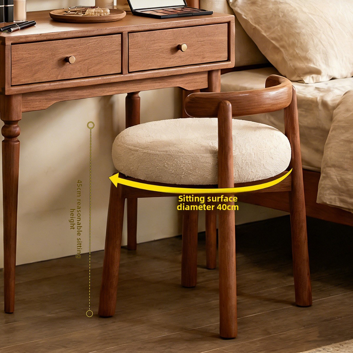 Simple solid wood rotating dre - Furniture Lighting & Decor Magazine recension och pris