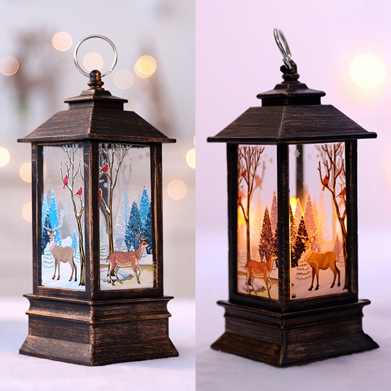 Christmas Lantern Light Merry  - Home Decor Lighting Tree recension och pris
