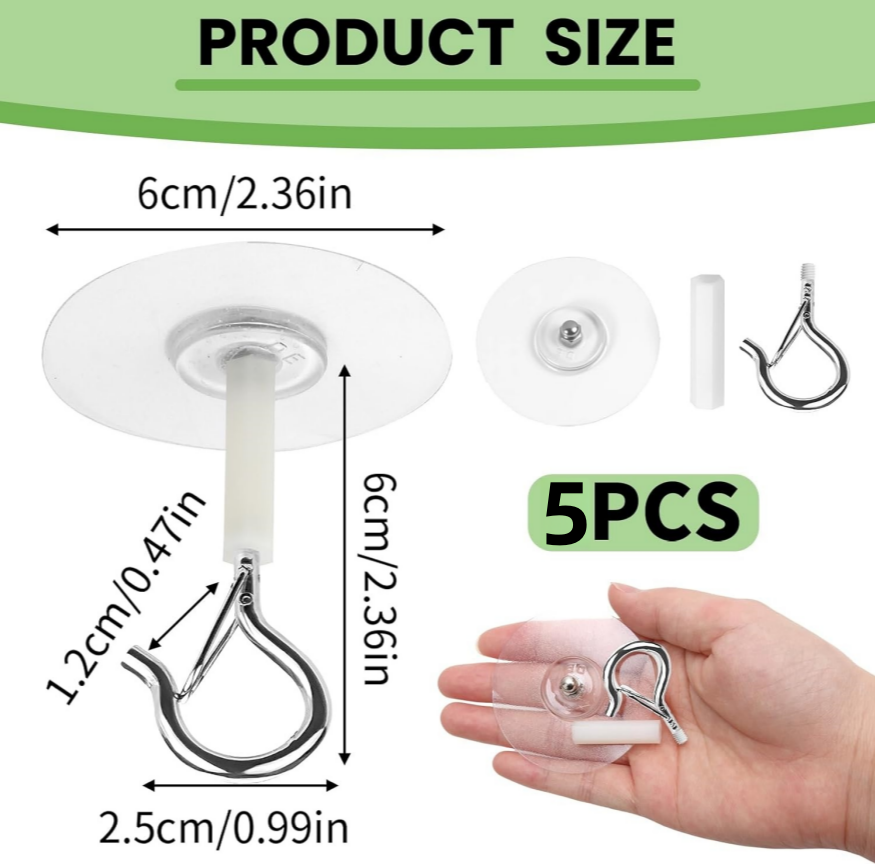 5Pcs Heavy Duty Self Adhesive  - Kitchen Decor Lighting recension och pris