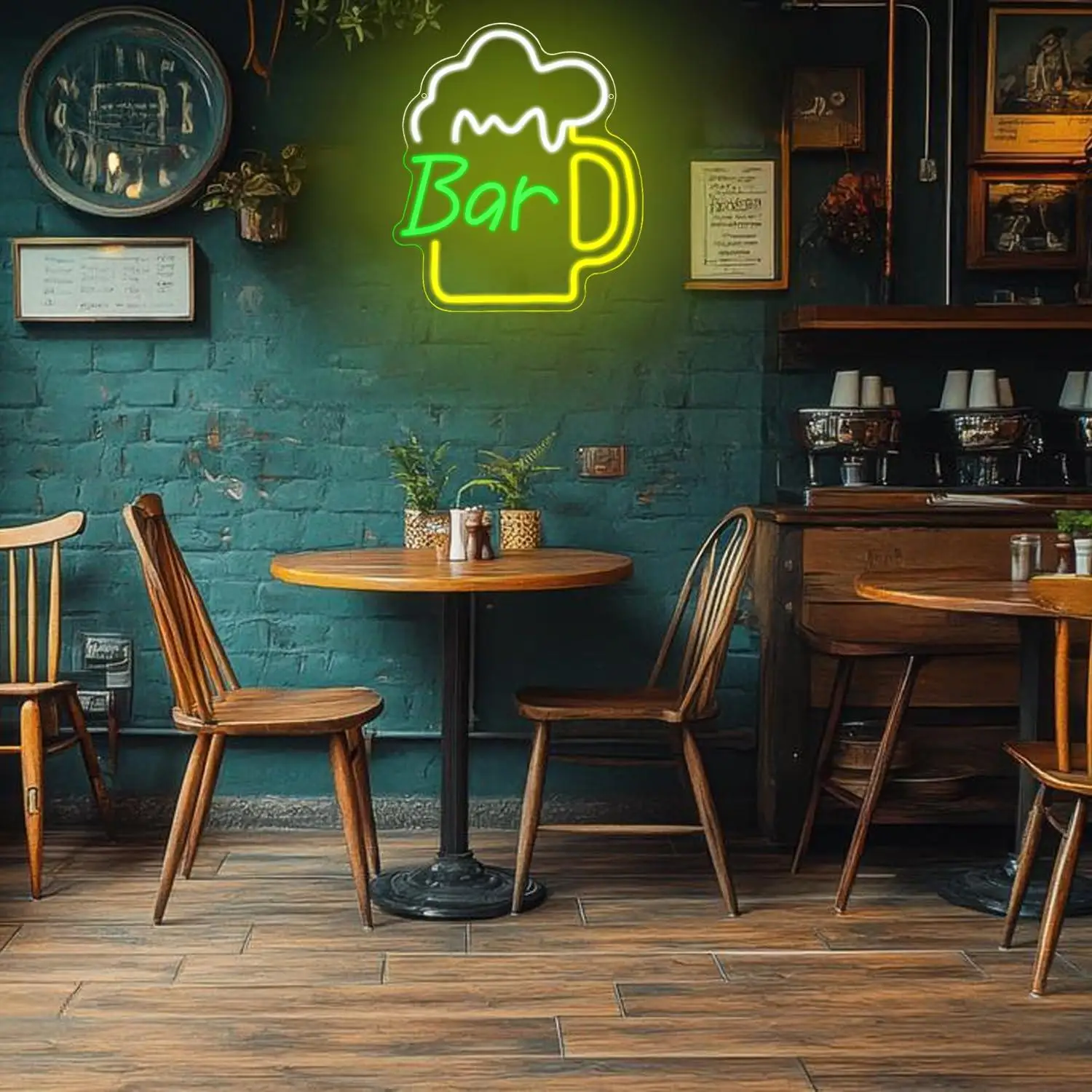 Beer Bar Neon Sign USB Dimmabl - Kitchen Decor Lighting recension och pris