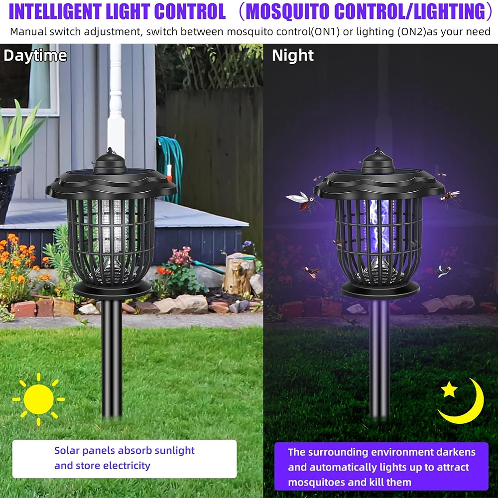 2-in-1 1200mAh LED Solar Light - Lighting Bug Decor recension och pris