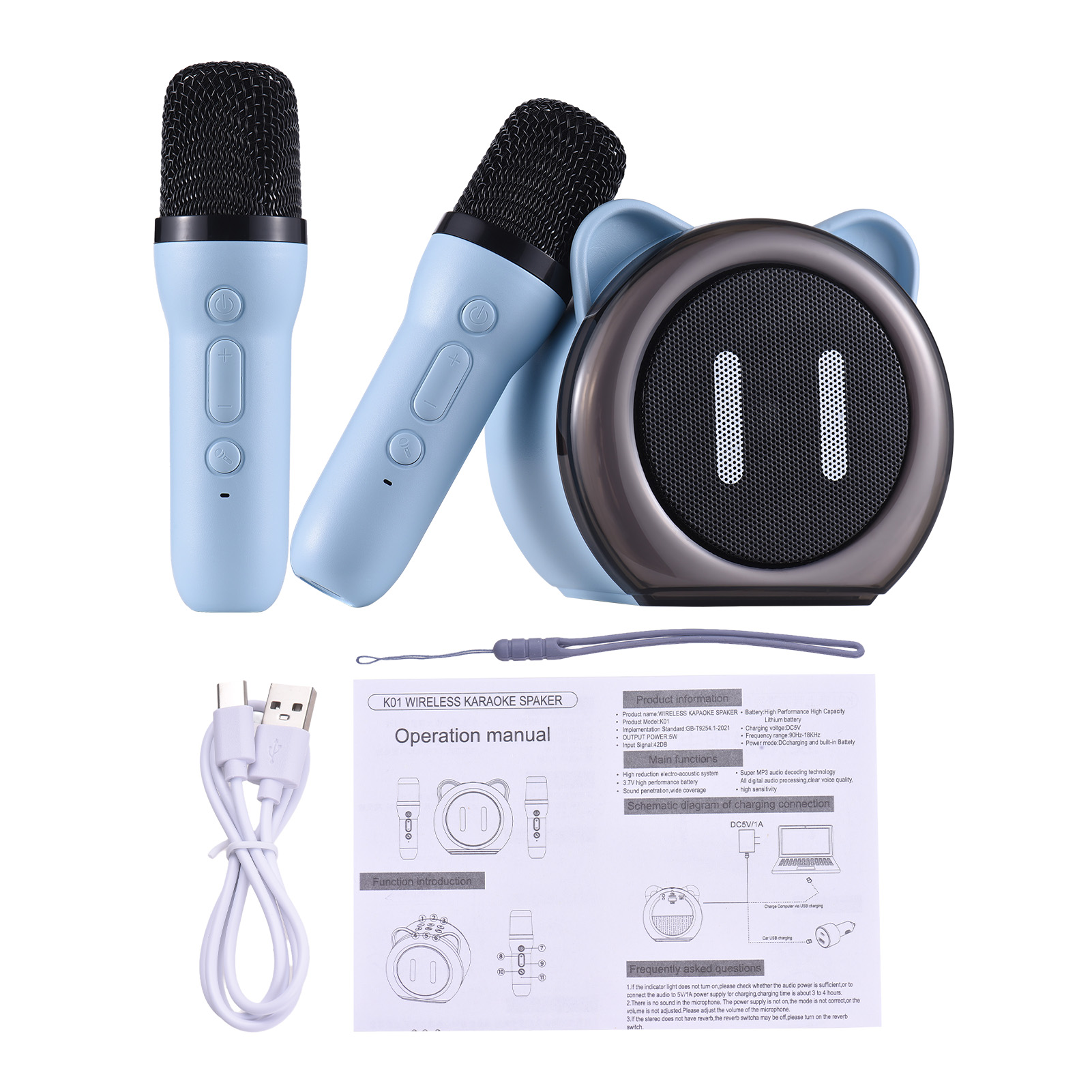 Karaoke Machine with 2 Wireles - Furniture Lighting & Decor Magazine recension och pris