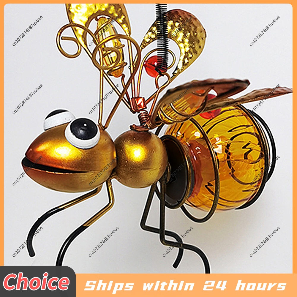 Solar Powered Insect Lamp Hang - Lighting Bug Decor recension och pris