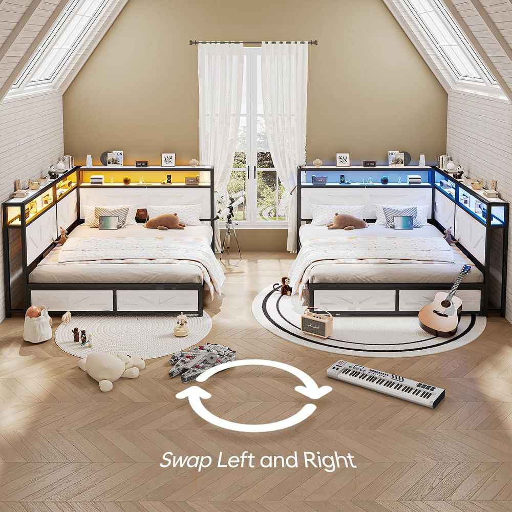 CIKUNASI Queen Bed e with Stor - Furniture Lighting & Decor Magazine recension och pris