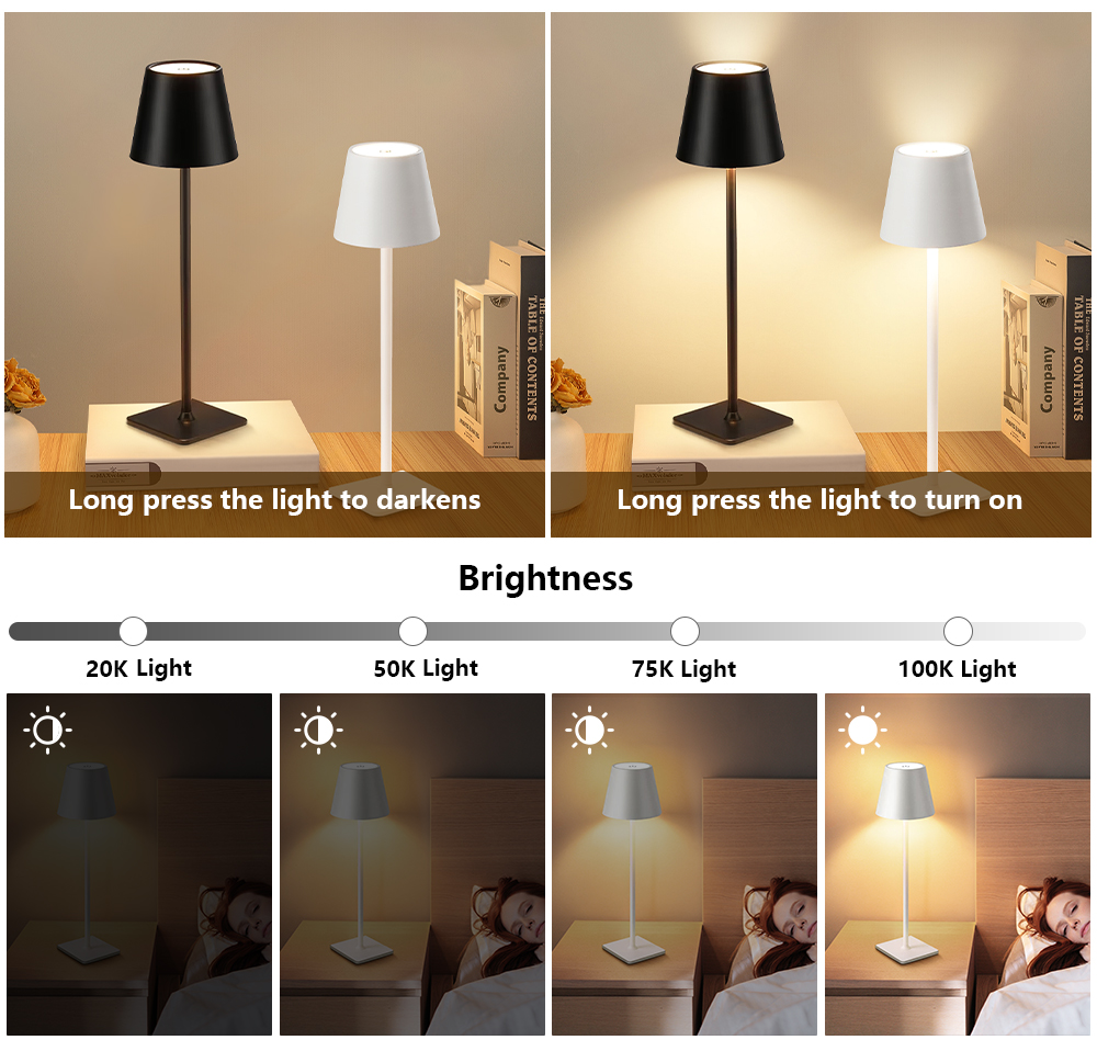 LED Rechargeable Desk Light Wi - Decor Lighting Lamps recension och pris